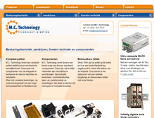 Tablet Screenshot of mctechnology.nl